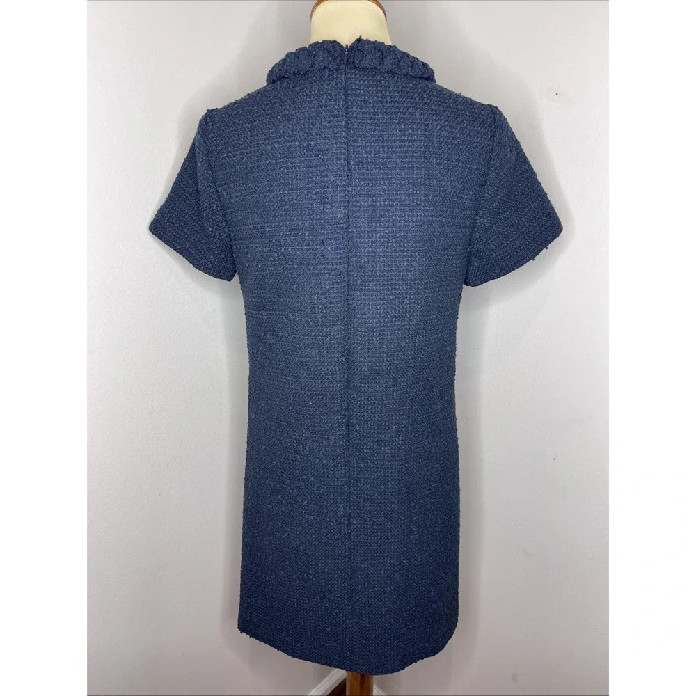 Tuckernuck Navy Tweed Jackie Dress Small S - Picture 4 of 9